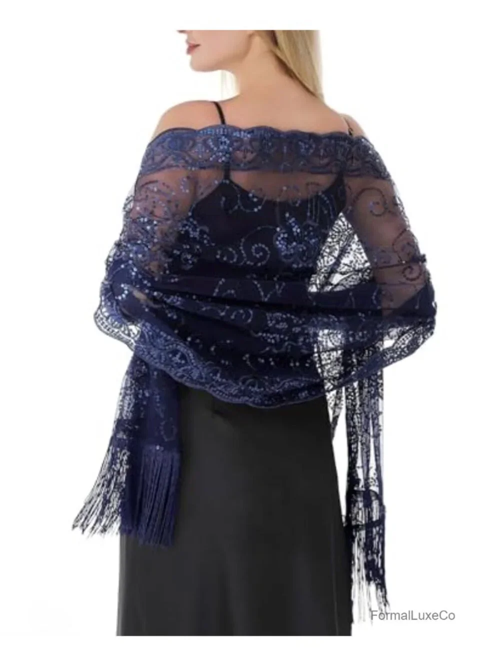 Sheer Chiffon Shawl Wraps for Evening Dresses
